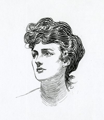 A Gibson Girl by Charles Dana Gibson